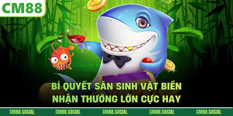 Bí quyết săn sinh vật biển nhận thưởng lớn cực hay